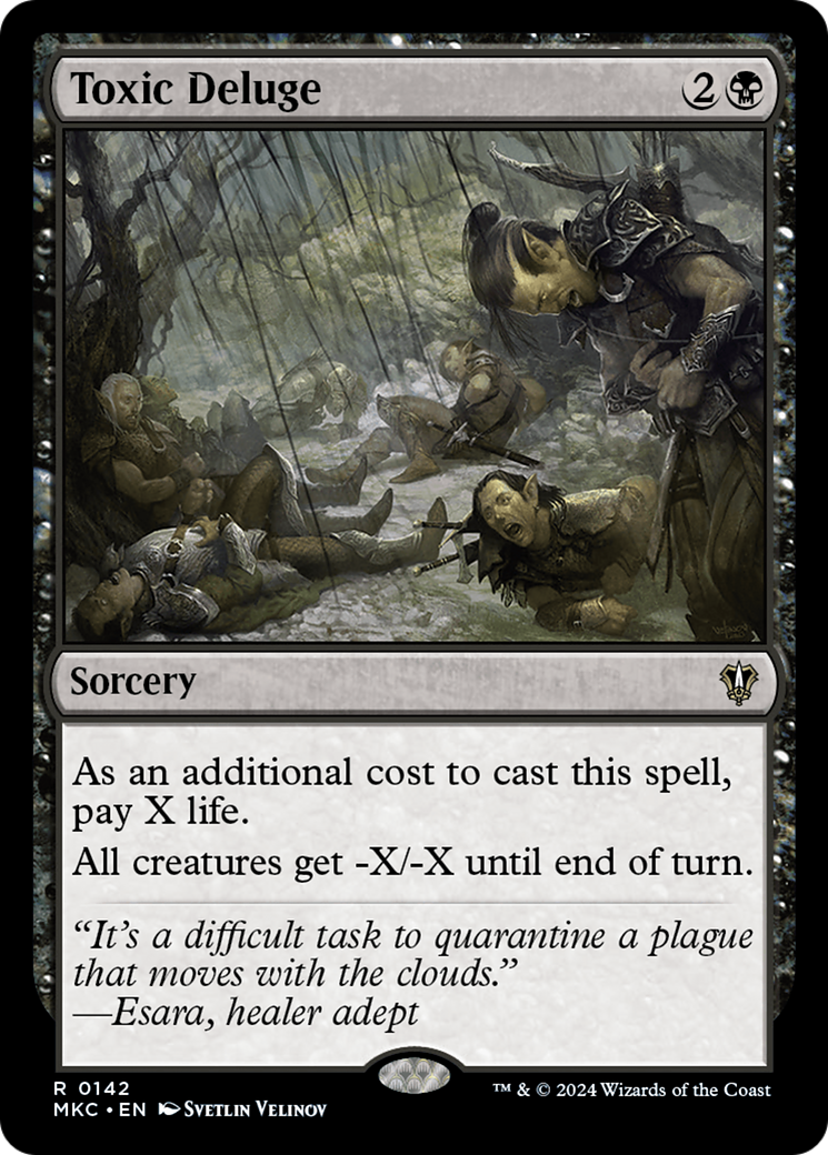 Toxic Deluge (MKC-142) [Murders at Karlov Manor Commander]