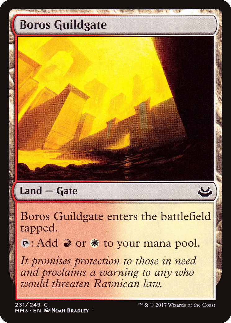 Boros Guildgate (MM3-231) [Modern Masters 2017]