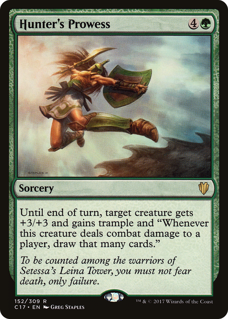 Hunter's Prowess (C17-152) [Commander 2017]