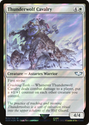 Thunderwolf Cavalry (Surge Foil) (40K-016) [Warhammer 40,000 Commander] Foil