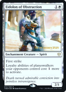 Eidolon of Obstruction (PRE-12S) [Theros Beyond Death Promos]: (enchantment) Foil