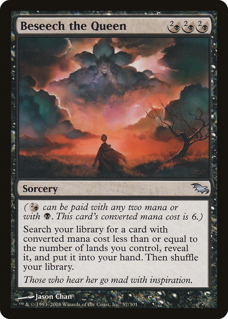 Beseech the Queen (SHM-057) [Shadowmoor] Foil