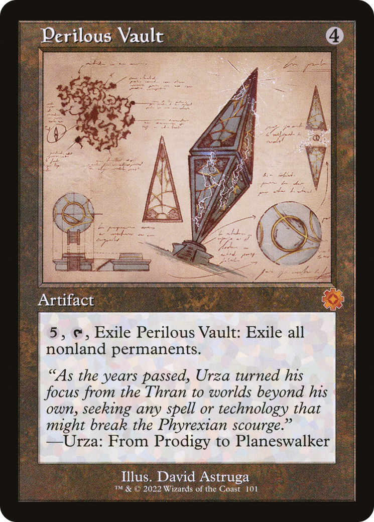 Perilous Vault (BRR-101) [The Brothers' War Retro Artifacts] Foil