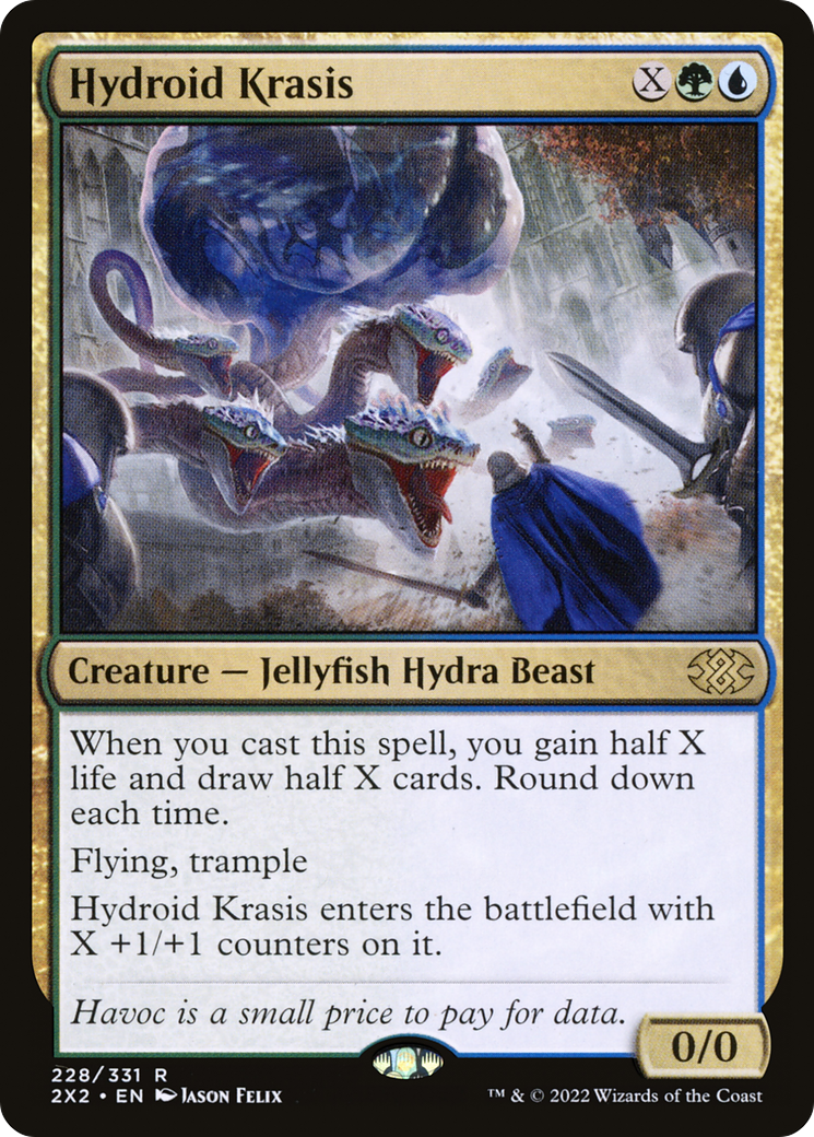 Hydroid Krasis (2X2-228) [Double Masters 2022] Foil