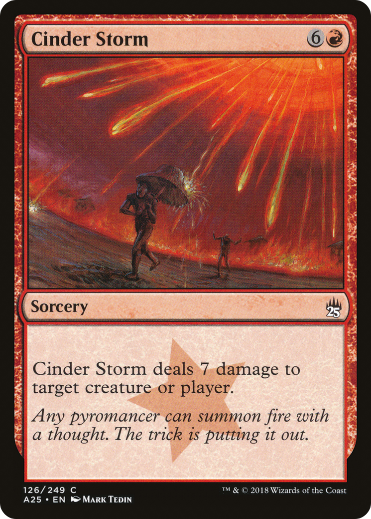 Cinder Storm (A25-126) [Masters 25] Foil