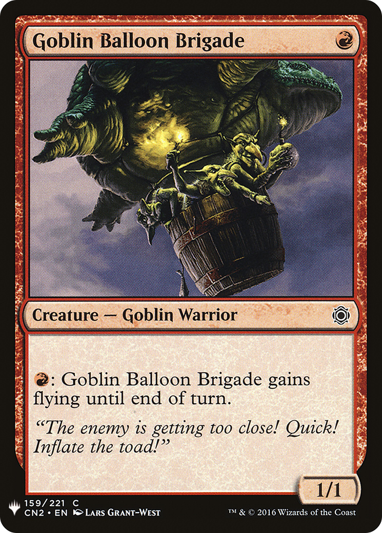 Goblin Balloon Brigade (LIST-CN2-159) [The List]