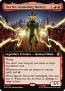 Electro, Assaulting Battery (Extended Art) (SPM-260) [Marvel's Spider-Man] Foil