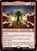 Electro, Assaulting Battery (SPM-076) [Marvel's Spider-Man] Foil