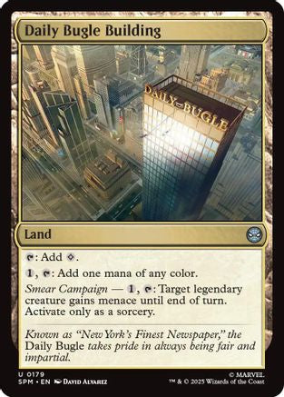 Daily Bugle Building (SPM-179) [Marvel's Spider-Man] Foil