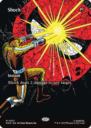 Shock (MAR-027) [Marvel Eternal-Legal] Foil