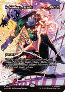 Relentless Assault (Borderless) (MAR-025) [Marvel Eternal-Legal] Foil