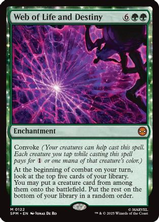 Web of Life and Destiny (SPM-122) [Marvel's Spider-Man]