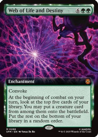 Web of Life and Destiny (Extended Art) (SPM-268) [Marvel's Spider-Man]