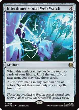 Interdimensional Web Watch (SPM-165) [Marvel's Spider-Man] Foil