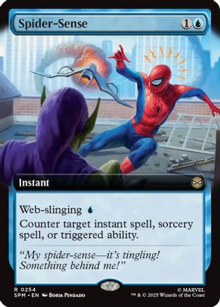 Spider-Sense (Extended Art) (SPM-254) [Marvel's Spider-Man]