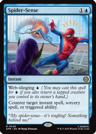 Spider-Sense (SPM-046) [Marvel's Spider-Man] Foil