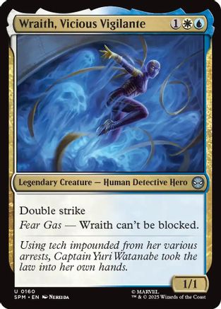 Wraith, Vicious Vigilante (SPM-160) [Marvel's Spider-Man]
