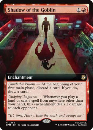 Shadow of the Goblin (Extended Art) (SPM-262) [Marvel's Spider-Man]