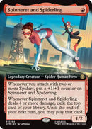Spinneret and Spiderling (Extended Art) (SPM-264) [Marvel's Spider-Man] Foil