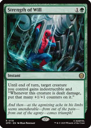Strength of Will (SPM-118) [Marvel's Spider-Man]