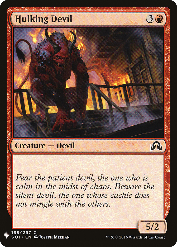 Hulking Devil (LIST-SOI-165) [The List]