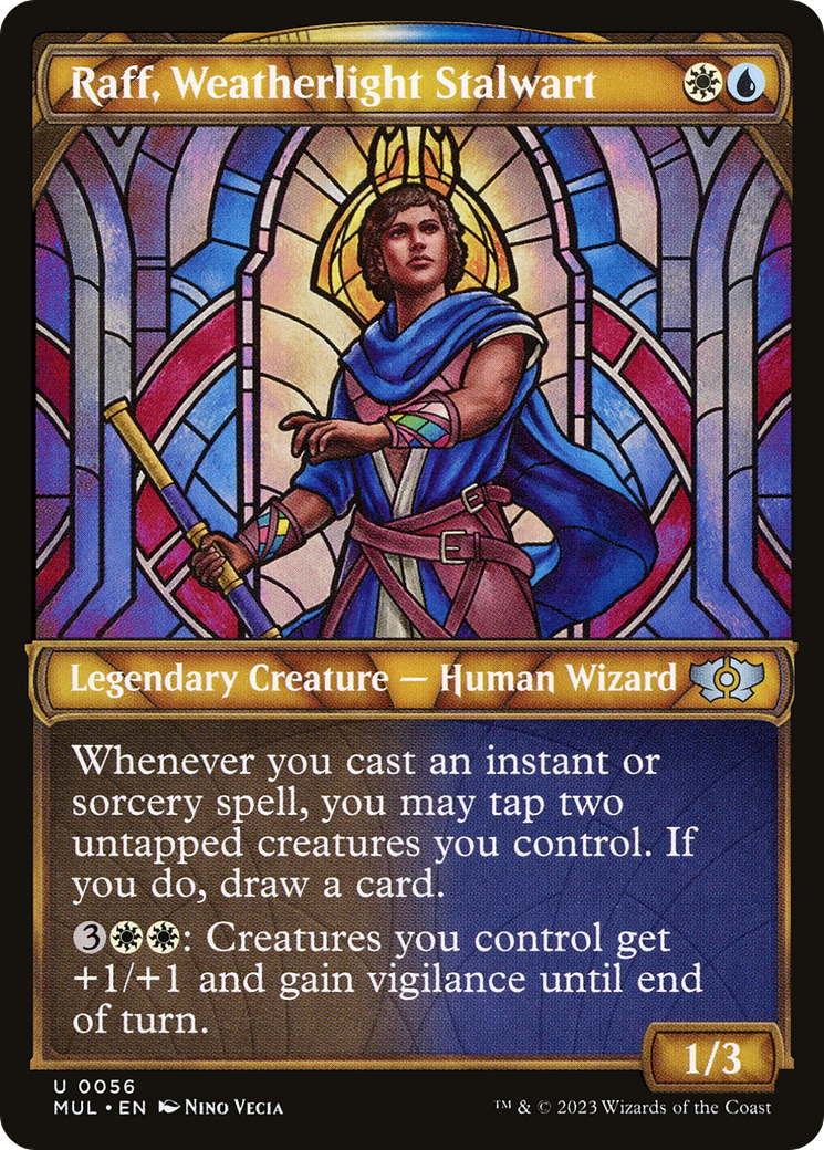Raff, Weatherlight Stalwart (MUL-056) [Multiverse Legends]: (Showcase)