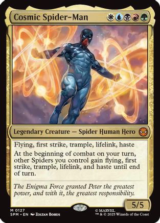 Cosmic Spider-Man (SPM-127) [Marvel's Spider-Man]
