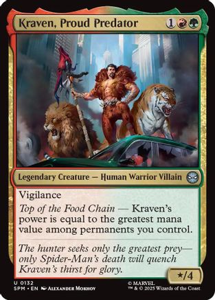 Kraven, Proud Predator (SPM-132) [Marvel's Spider-Man]
