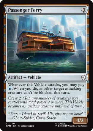 Passeneger Ferry (SPM-170) [Marvel's Spider-Man] Foil