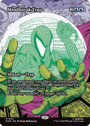 Mindbreak Trap (Borderless) (MAR-011) [Marvel Eternal-Legal] Foil