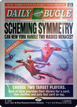 Scheming Symmetry (1997) (Rainbow Foil) (SLD-1997) [Secret Lair Drop Series] Foil