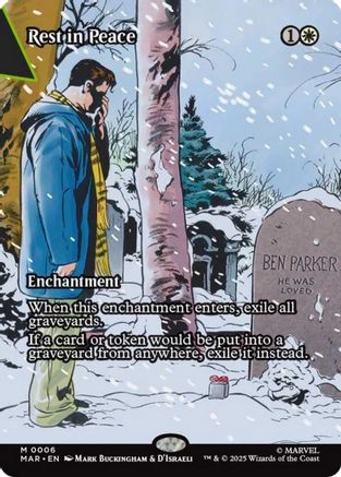Rest in Peace (Borderless) (MAR-006) [Marvel Eternal-Legal] Foil