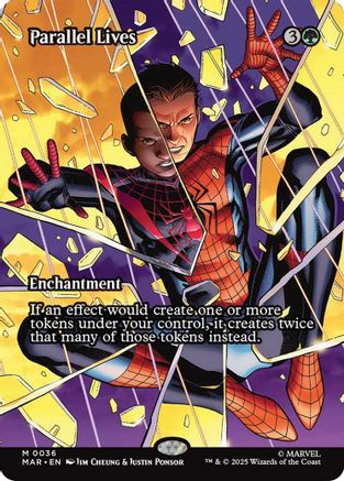 Parallel Lives (Borderless) (MAR-036) [Marvel Eternal-Legal] Foil