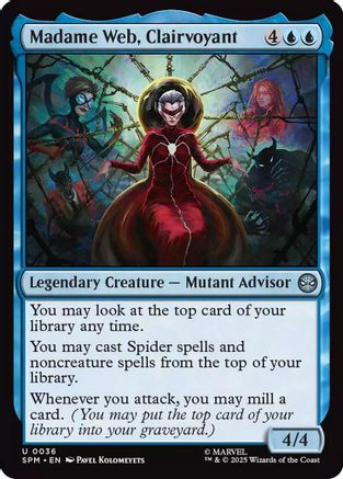 Madame Web, Clairvoyant (SPM-036) [Marvel's Spider-Man]
