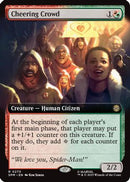 Cheering Crowd (Extended Art) (SPM-270) [Marvel's Spider-Man]