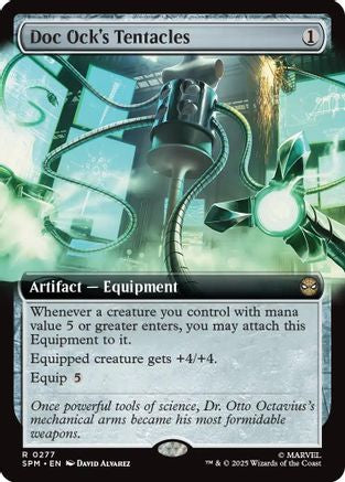 Doc Ock's Tentacles (Extended Art) (SPM-277) [Marvel's Spider-Man] Foil