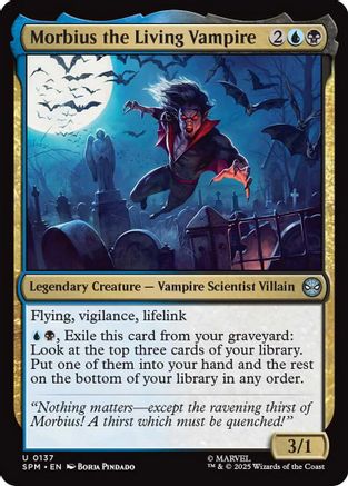 Morbius the Living Vampire (SPM-137) [Marvel's Spider-Man]