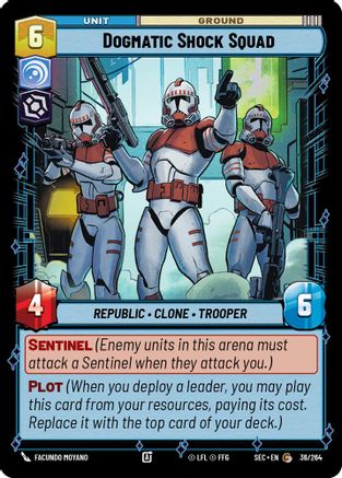 Dogmatic Shock Squad (36/264) [Secrets of Power]