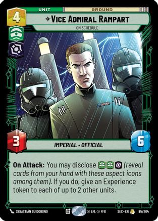 Vice Admiral Rampart - On Schedule (85/264) [Secrets of Power]