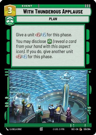 With Thunderous Applause (129/264) [Secrets of Power]