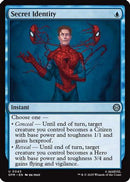 Secret Identity (SPM-043) [Marvel's Spider-Man] Foil