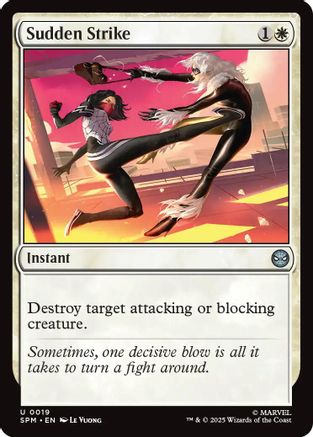 Sudden Strike (SPM-019) [Marvel's Spider-Man]