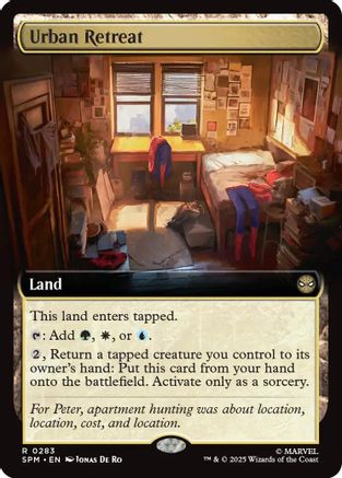 Urban Retreat (Extended Art) (SPM-283) [Marvel's Spider-Man] Foil