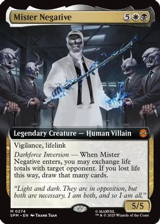Mister Negative (Extended Art) (SPM-274) [Marvel's Spider-Man] Foil