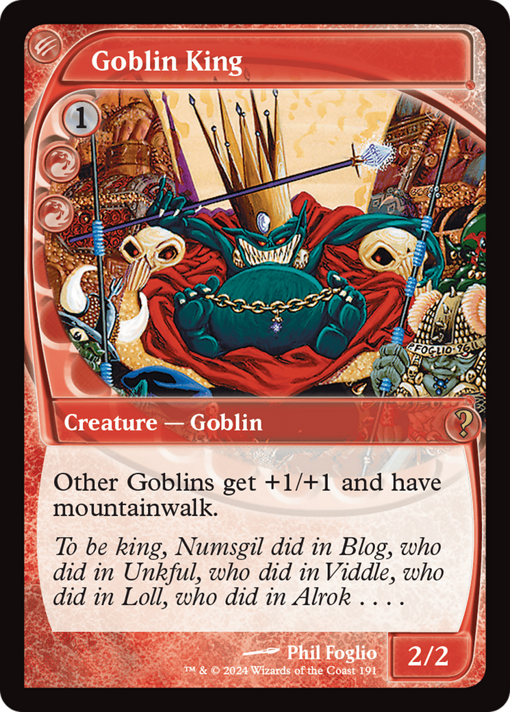 Goblin King (MB2-191) [Mystery Booster 2] Foil