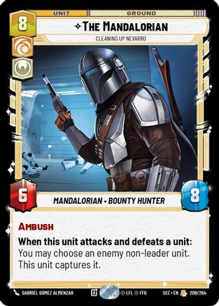 The Mandalorian - Cleaning up Nevarro (209/264) [Secrets of Power]