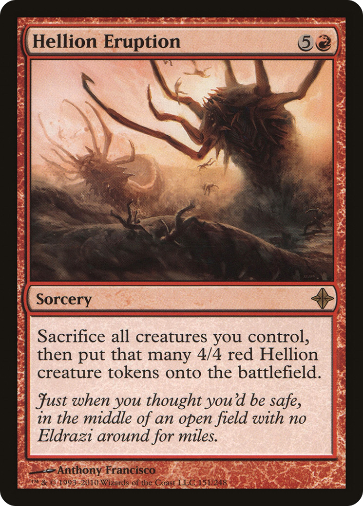 Hellion Eruption (ROE-151) [Rise of the Eldrazi] Foil