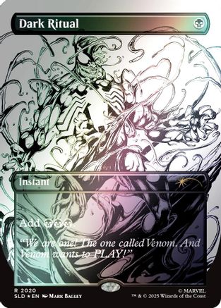 Dark Ritual (2020) (Rainbow Foil) (SLD-2020) [Secret Lair Drop Series] Foil
