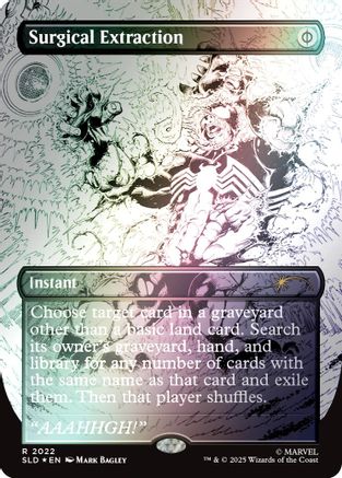 Surgical Extraction (2022) (Rainbow Foil) (SLD-2022) [Secret Lair Drop Series] Foil