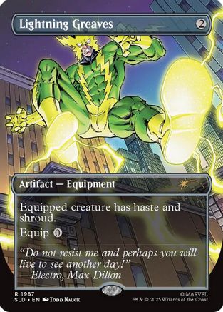 Lightning Greaves (1987) (SLD-1987) [Secret Lair Drop Series]